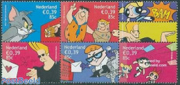 Netherlands 2001 Cartoons 5v, Mint NH, Nature - Cats - Art - Comics (except Disney) - Nuovi