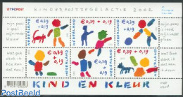 Netherlands 2002 Child Welfare 6v M/s, Mint NH, Nature - Dogs - Ongebruikt