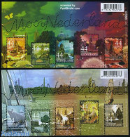 Netherlands 2007 Beautiful Holland 10v In 2 S/s, Mint NH, Health - Nature - Transport - Various - Food & Drink - Anima.. - Neufs