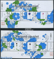 Netherlands 2008 Summer Welfare 2 S/s, Mint NH, Nature - Flowers & Plants - Unused Stamps