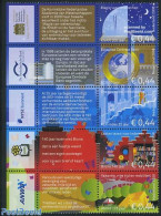 Netherlands 2008 Jubilee Stamps 5v+tabs [::::], Mint NH, Nature - Science - Various - Butterflies - Statistics - Banki.. - Unused Stamps