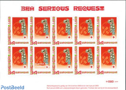 Netherlands 2008 Personal Christmas Stamp, Serious Request Sheet, Mint NH - Ongebruikt