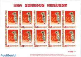 Netherlands 2008 Personal Christmas Stamp, Serious Request Sheet, Mint NH - Neufs