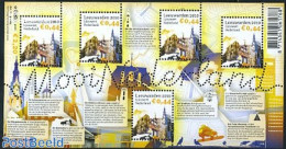 Netherlands 2010 Beautiful Netherlands, Leeuwarden S/s, Mint NH, Religion - Churches, Temples, Mosques, Synagogues - Unused Stamps