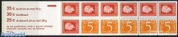 Netherlands 1973 Definitives Booklet With Count Block, Mint NH, Stamp Booklets - Ungebraucht