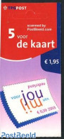 Netherlands 2003 Van Mij Voor Jou Booklet, Mint NH, Various - Stamp Booklets - Greetings & Wishing Stamps - Unused Stamps