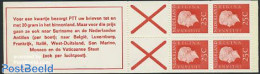 Netherlands 1970 4x25c Booklet, Phosphor, Text: Voor Een Kwartje Be, Mint NH, Stamp Booklets - Nuevos