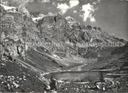 11631543 Braunwald GL Oberblegisee Bergsee Mit Glaernischkette Braunwald - Altri & Non Classificati