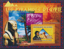 Guinée  2007 Egypte Pyramide Sphinx Champollion  MNH - Egyptology