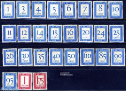 Netherlands 1947 Postage Due 27v, Unused (hinged), Various - Andere & Zonder Classificatie