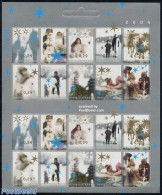 Netherlands 2004 Christmas M/s, Mint NH, Nature - Religion - Cattle - Dogs - Christmas - Nuevos