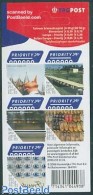 Netherlands 2006 Dutch Views & Art 5v S-a On Foil Sheet, Mint NH, Transport - Various - Stamp Booklets - Railways - Sh.. - Unused Stamps