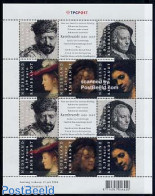Netherlands 2006 Rembrandt 2x5v M/s, Joint Issue Germany, Mint NH, Various - Joint Issues - Art - Paintings - Rembrandt - Neufs