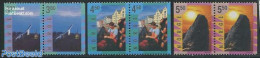 Norway 1998 Tourism 3x2v [:], Mint NH, Nature - Sport - Various - Fishing - Skiing - Tourism - Nuevos