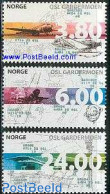 Norway 1998 Gardermoen Airport 3v, Mint NH, Transport - Aircraft & Aviation - Ungebraucht