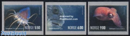 Norway 2004 Marine Life 3v S-a, Mint NH, Nature - Animals (others & Mixed) - Fish - Ungebraucht