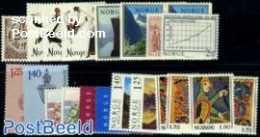 Norway 1976 Yearset 1976 (21v), Mint NH, Various - Yearsets (by Country) - Nuevos