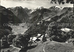 11631507 Braunwald GL Panorama Blick Vom Hoehenweg Auf Toedikette Glarner Alpen  - Autres & Non Classés