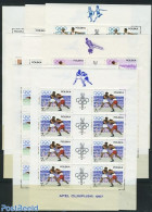 Poland 1967 Olympic Games 8 M/ss, Mint NH, Nature - Sport - Horses - Athletics - Boxing - Gymnastics - Olympic Games -.. - Unused Stamps