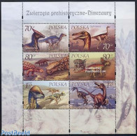 Poland 2000 Prehistoric Animals S/s, Mint NH, Nature - Prehistoric Animals - Unused Stamps