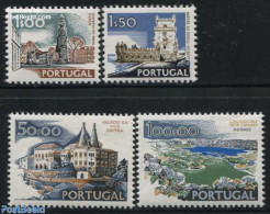 Portugal 1972 Definitives 4v, Mint NH, Religion - Churches, Temples, Mosques, Synagogues - Art - Castles & Fortificati.. - Nuovi