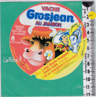 C1287 FROMAGE FONDU VACHE GROJEAN 8 PORTIONS LUCKY LUKE AU JAMBON - Käse