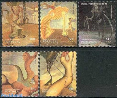Portugal 1999 Surrealism 5v, Mint NH, Art - Modern Art (1850-present) - Nuevos