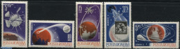 Romania 1965 Space 5v, Mint NH, Transport - Space Exploration - Ungebraucht