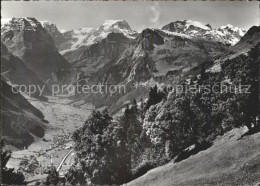 11631487 Braunwald GL Panorama Blick Auf Linthal Und Toedikette Glarner Alpen Br - Altri & Non Classificati