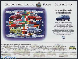 San Marino 1997 Volkswagen S/s, Mint NH, History - Transport - Flags - Automobiles - Hobby & Collectables Store - Hobb.. - Nuovi