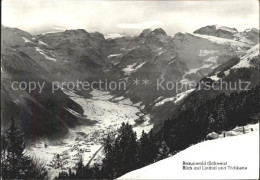 11631485 Braunwald GL Panorama Blick Auf Linthal Und Toedikette Glarner Alpen Br - Autres & Non Classés