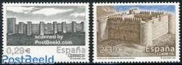 Spain 2006 Castles 2v, Mint NH, Art - Castles & Fortifications - Ungebraucht