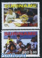 Suriname, Republic 2007 UPAEP, Education 2v, Mint NH, Science - Education - U.P.A.E. - Suriname