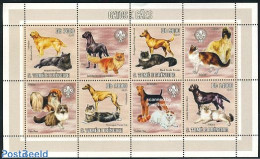 Sao Tome/Principe 2006 Dogs & Cats (scouting) 4v+tabs M/s, Mint NH, Nature - Sport - Cats - Dogs - Scouting - Sao Tome Et Principe