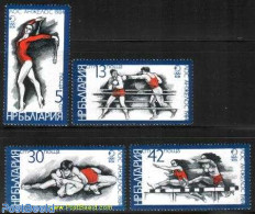 Bulgaria 1983 Olympic Games Los Angeles 4v, Mint NH, Sport - Athletics - Boxing - Gymnastics - Olympic Games - Ungebraucht