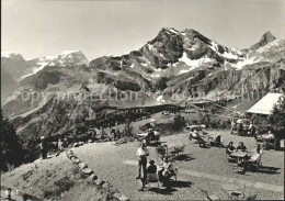 11631456 Braunwald GL Ausblick Vom Berghaus Gumen Auf Toedi Und Ortstock Glarner - Altri & Non Classificati