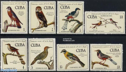 Cuba 1971 Birds 8v, Mint NH, Nature - Birds - Owls - Hummingbirds - Unused Stamps