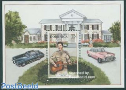 Dominica 1988 Elvis Presley S/s, Mint NH, Performance Art - Transport - Elvis Presley - Music - Popular Music - Automo.. - Elvis Presley