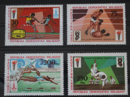 Madagaskar 863-866 Postfrisch #FD715 - Madagascar (1960-...)