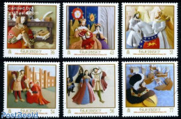 Guernsey 2009 King Henry VIII 6v, Mint NH, History - Nature - Sport - Transport - Kings & Queens (Royalty) - Horses - .. - Familles Royales