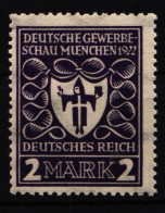 Deutsches Reich 200 B Postfrisch Geprüft Winkler BPP #KY383 - Other & Unclassified