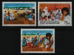 Mauretanien 1990 - Mi-Nr. 979-981 ** - MNH - Eingliederung Der Mauren - Mauritania (1960-...)