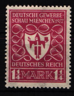 Deutsches Reich 199 A Postfrisch Typenprüfung #KY382 - Other & Unclassified