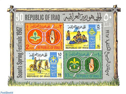 Iraq 1967 Scouting S/s, Mint NH, Sport - Scouting - Irak