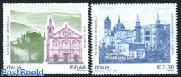 Italy 2008 World Heritage 2v, Mint NH, History - Unesco - World Heritage - Other & Unclassified