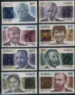 Norway 2001 Peace Nobel Prize Winners 8v, Mint NH, History - Nobel Prize Winners - Politicians - Nelson Mandela - Unused Stamps