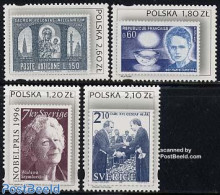 Poland 2003 Polonica 4v, Mint NH, History - Science - Nobel Prize Winners - Atom Use & Models - Philately - Stamps On .. - Ungebraucht