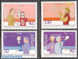 Portugal 1993 Nautical Instruments 4v, Mint NH, Science - Transport - Astronomy - Ships And Boats - Ongebruikt