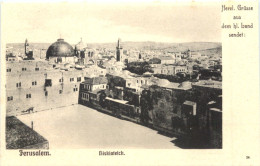 Jerusalem - Kiskiateich - Württ. Pilgerfahrt 1904 - Palestina