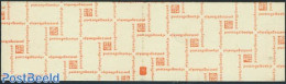 Netherlands 1970 4x25c Booklet, Norm.paper, Count Block, Voor Een K, Mint NH, Stamp Booklets - Neufs